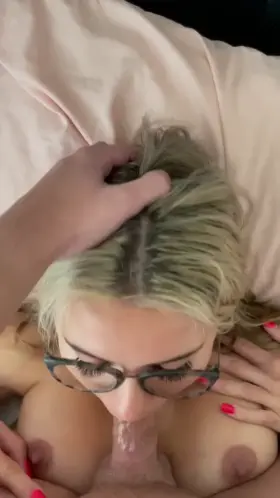 Letting him use my mouth and finishing him on my tongue 🤤