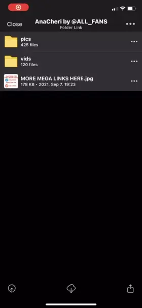 DM me for Ana Cheri’s huge mega folder. All of her onlyfans videos and photos. 💦😋