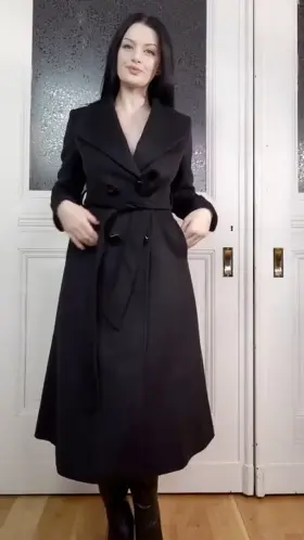 Black coat