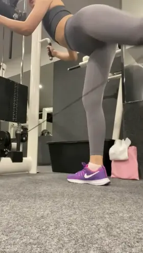 I almost got caught lol, today’s gym session was challenging…