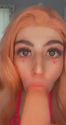 Do you like how I suck on you, babe?