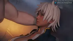 Bullet tits fuck and mating press (Bouquetman) [Blazblue]