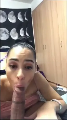 Amazing Light skinned chick blowing and riding cock