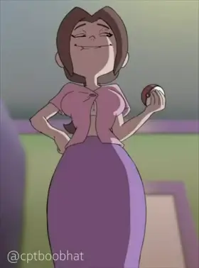 Ash's mom and Mr.mime (cptboobhat) [Pokemon]