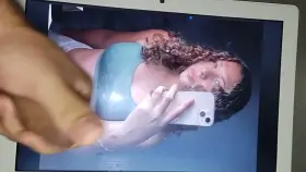 cutie gets cocked n cum on her body (tribbing rn)