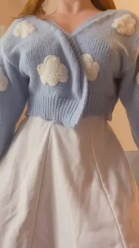 Cum on my perky tits or inside my tight innie?