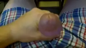 I enjoy cumming in my boxers