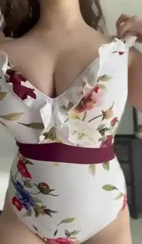 Do you think I can use my boobs to float? I don't know how to swim [drop]