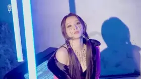Dreamcatcher Sua's large boobs covered in writing!