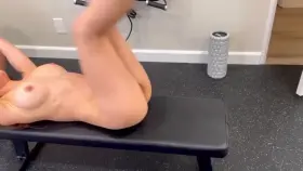 Put your head between my legs as extra motivation? 😛 [F]