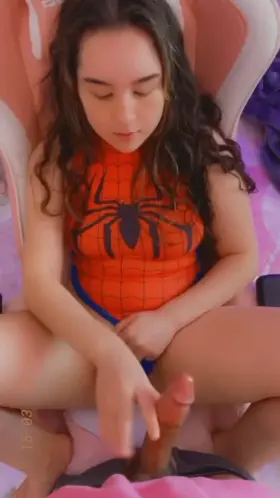 I want his web all over me