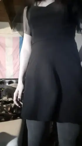 Wonder what is under my dress