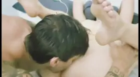 Hotgirlsandwives, Blindfolded, Bondage, Cunnilingus, Handcuffed, Legs Up, Pussy Licking, (NSFW)