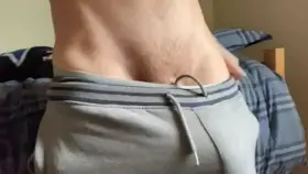 [21] I need some help when I pull this big, thick BWC from my sweatpants.