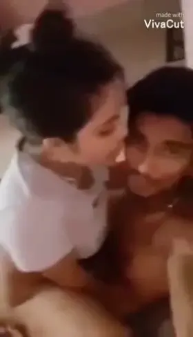 🥰Lucky ThugLyf Boi Finally gets his Crush❤️ Riding on top of him😘