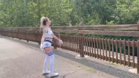 Providing a little entertainment for their workday [F]