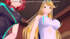 Pyra and Mythra 3some