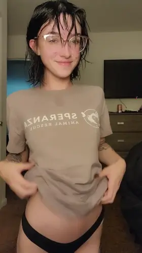 can I be your girlfriend with tiny tits