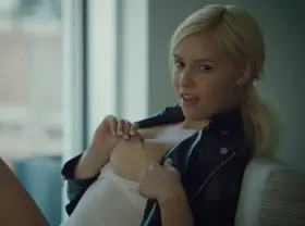 Horny Kylie Page Flirting