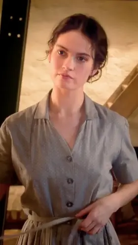 Lily James - 'The Exception' (Open Matte)