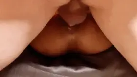 I pumped a lot of semen into this slut.