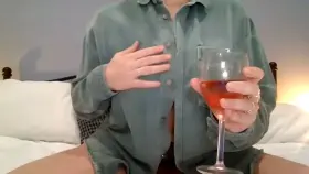 After a hard day at work 🍷