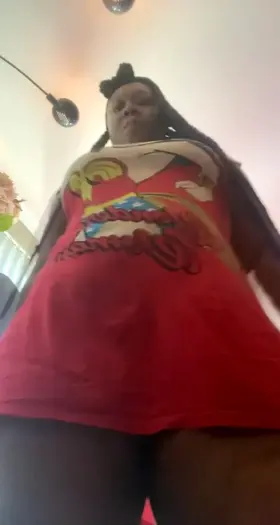 Good Morning Big Ass BBW Twerking No Bra No Panties gif by cherryontop86