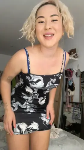 Hump day treat! Watch me strip out of this sexy lil dress!