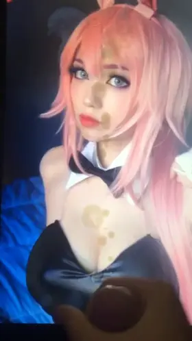 Cute Emiru cosplay gets a fat load