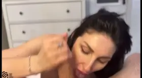 Balls sucking russian girl