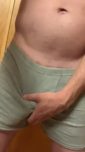 Pulled out of boxers