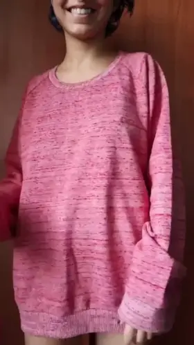 that sweater hides my body pretty well