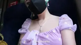 Showing off my natural tits on the train 🤫 [GIF]