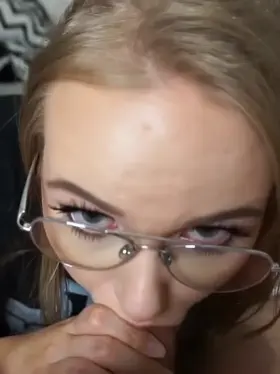 Playing with a load and swallowing every drop