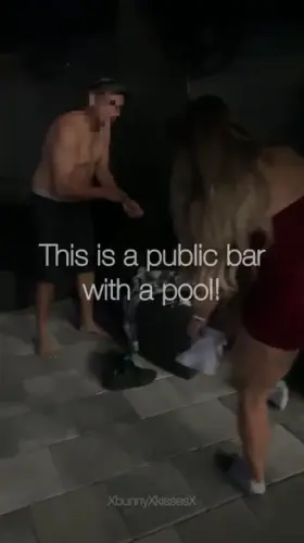 Unexpected Naked Swim in Public😎