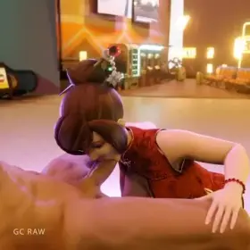 Mei blowjob in airport [Overwatch] (GCRaw)