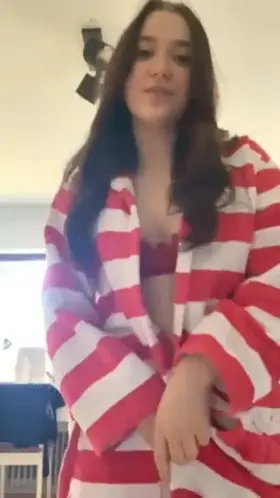 Your lucky to see what i hide underneath my robe