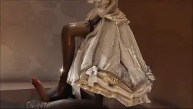 Heels footjob by Lady Dimitrescu