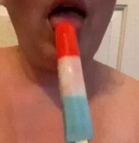hot as fuck today. sub to my premium OF page to see what else I do with this popsicle