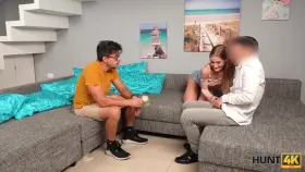 HUNT4K. Husband was very surprised when he turned on the light