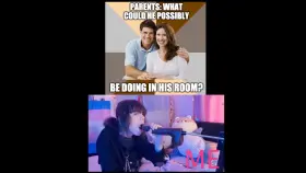 What could he possibly be doing in there?