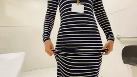 Have you ever imagined lifting up the teacher’s dress? Did you think the teacher would be wearing tiny stripper panties? [f]40