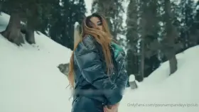 P00nam Pand£y in the Snow Latest 7th February 0nlyFans Video🥵 Part 1 and Part 2 Leakd - Must Watch😍🔥