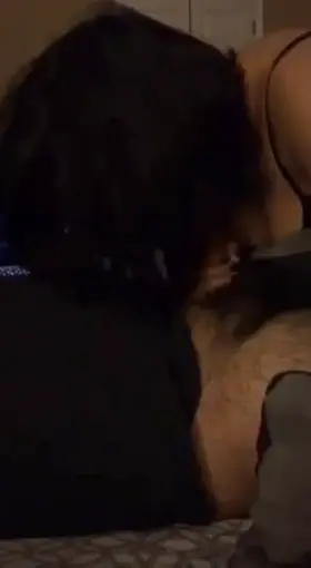 Short hair wife sucking dick and jerking me off