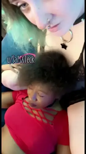 Her first threesome so we gave her extra attention