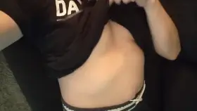 Just laying here tonight playing with my boobs, wishing You were. (f)(43)