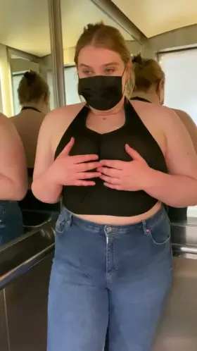 The girl next door flashing you