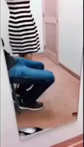 Desi Girl Sucking a Stranger's Cock in Mall Changing Room 👅 [Link in Comments Box]