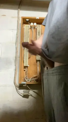 Can't stop cumming at work, the loads just get bigger and shoot further