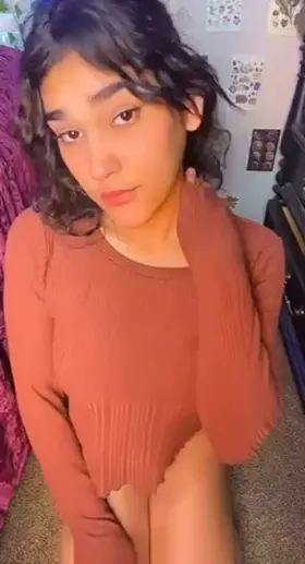 Do you like my 18yo tits on your face or your cock?